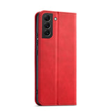 Magnet Fancy Case til Samsung Galaxy S23+ flip cover tegnebog stativ rød