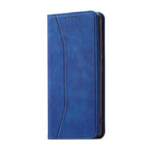 Magnet Fancy Case til Samsung Galaxy S23 Ultra Cover med Flip Wallet Stand Blue