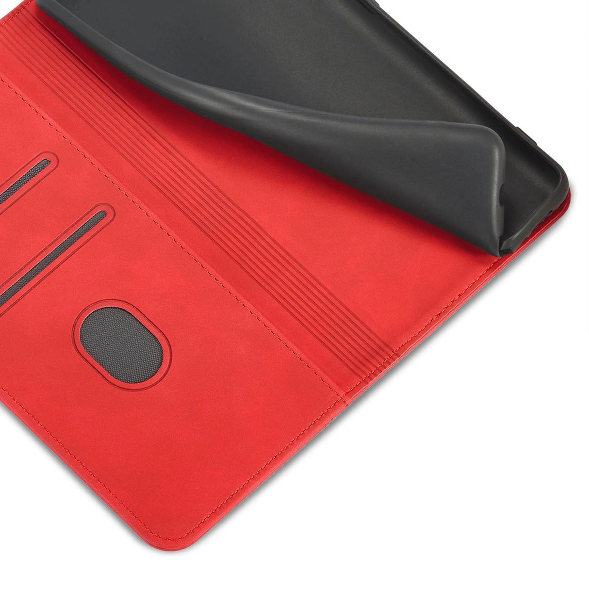Magnet Fancy Case til Samsung Galaxy S23 Ultra Cover med Flip Stand Wallet Red