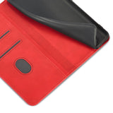 Magnet Fancy Case til Samsung Galaxy S23 Ultra Cover med Flip Stand Wallet Red