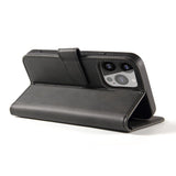 Magnet Case til Motorola Moto E32 cover med flip wallet stand sort