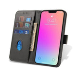 Magnet Case Case for Nothing Phone 1 cover med flip wallet stand sort
