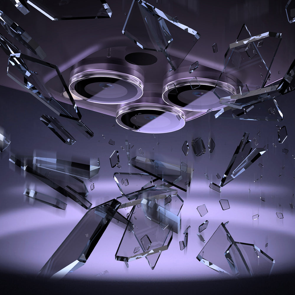 Kamera hærdet glas til iPhone 14 Pro / 14 Pro Max Baseus + montering kit