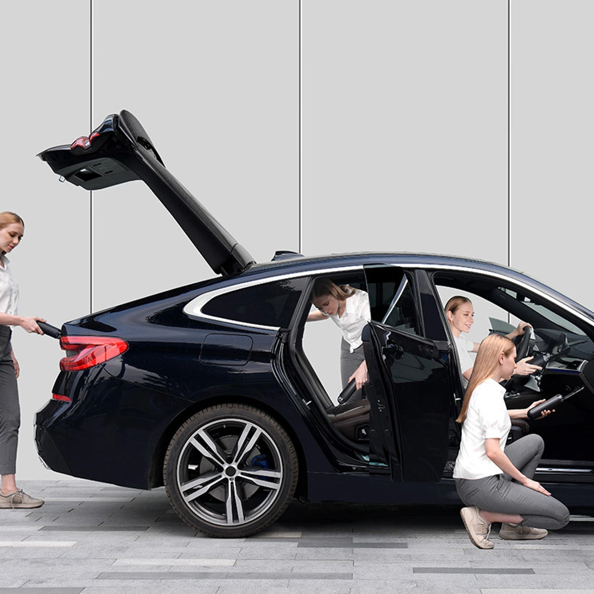 Bilstøvsuger 6000Pa 80W Baseus A2Pro - hvid