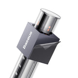 Baseus parkeringsskilt til telefonnummeret på det grå instrumentbræt