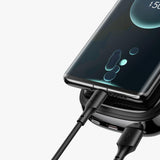 Baseus Qpow Digital Display Fast Charging Power Bank 10000mAh 22.5W QC/PD/SCP/FCP with Built-in USB-C Cable Black
