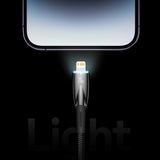 Baseus Glimmer Series hurtigopladningskabel USB-A - USB-C 100W 480Mbps 1m blå