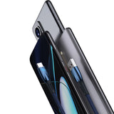 Baseus Glimmer Series hurtigopladningskabel USB-A - USB-C 100W 480Mbps 1m blå