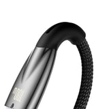 Baseus Glimmer Series Hurtig opladningskabel USB-A - USB-C 100W 480Mbps 2m sort