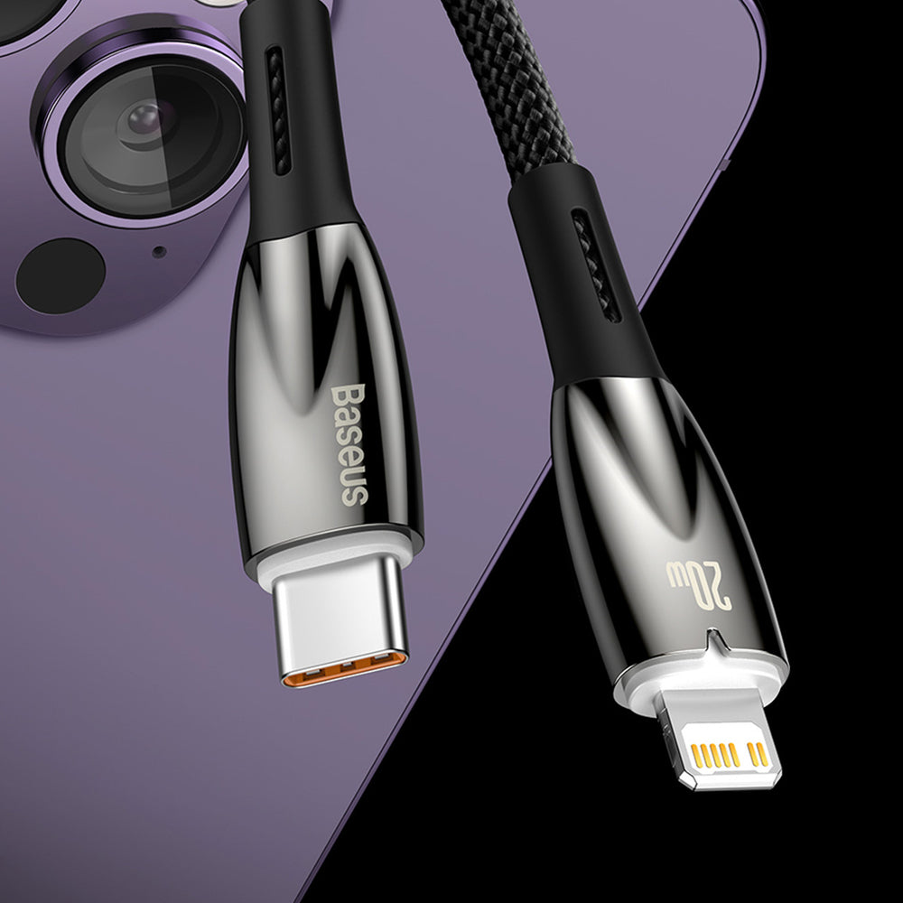 Baseus CADH000701 USB-C - USB-C PD cable 100W 5A 480Mb/s 1m - black