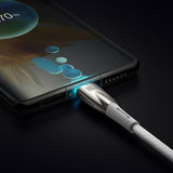 Baseus CADH000802 USB-C - USB-C PD-kabel 100W 5A 480Mb/s 2m - hvid