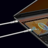 Baseus CADH000802 USB-C - USB-C PD-kabel 100W 5A 480Mb/s 2m - hvid