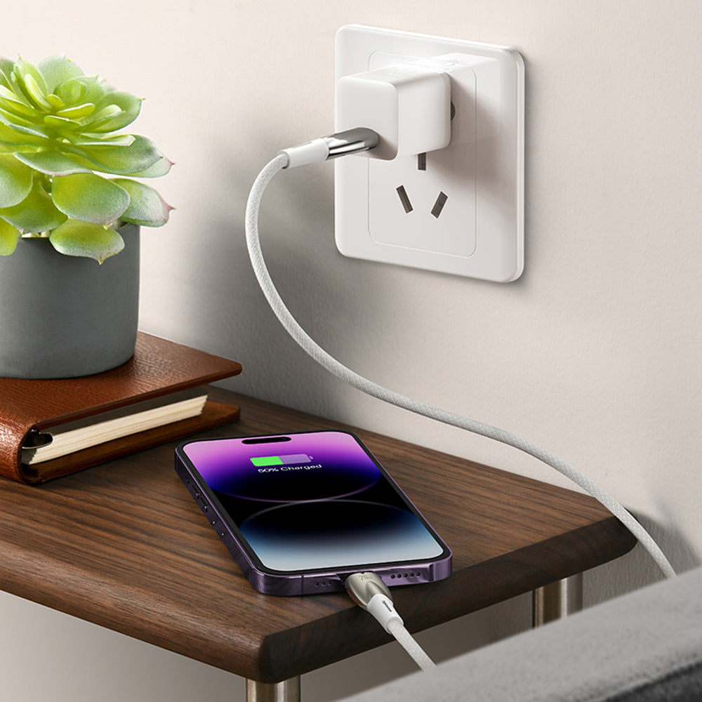 Baseus CADH000101 Lightning - USB-C PD kabel 20W 480Mb/s 2m - sort