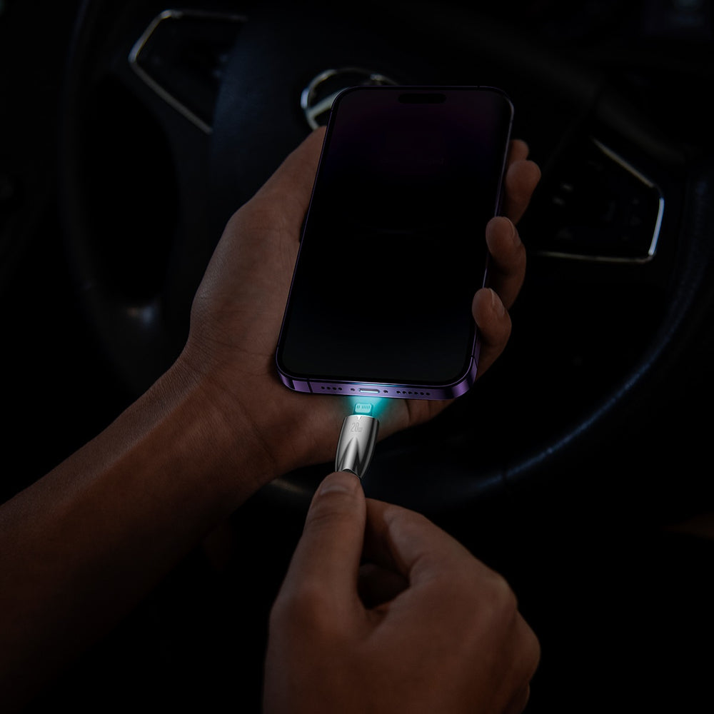 Baseus CADH000101 Lightning - USB-C PD kabel 20W 480Mb/s 2m - sort