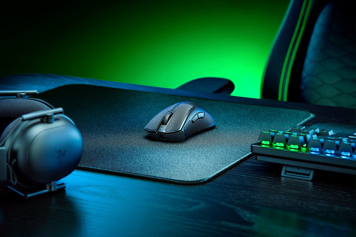Razer DeathAdder V3 Pro mus Spil Højre hånd RF Wireless + USB Type-C Optisk 30000 dpi