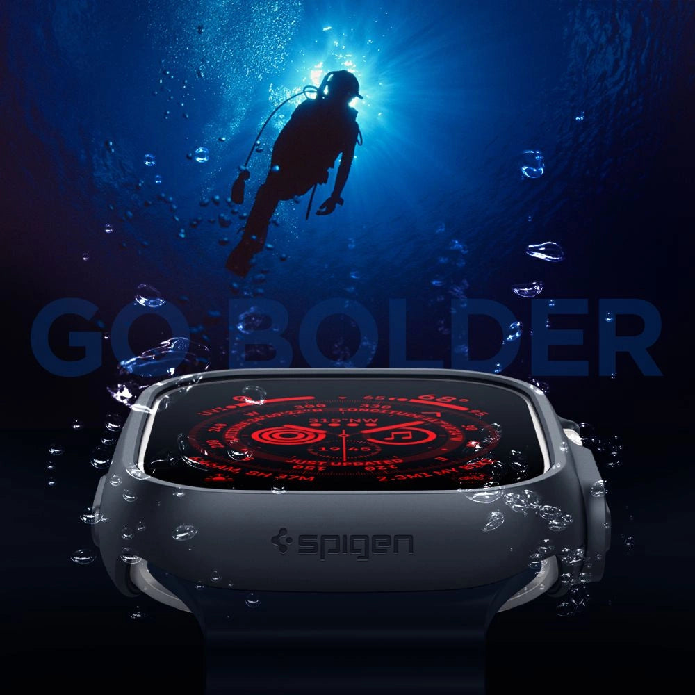 Spigen Thin Fit Case til Apple Watch Ultra (49 mm) - sort