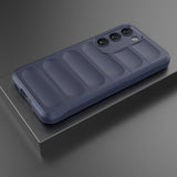 Magic Shield Case til Samsung Galaxy S23+ fleksible pansrede cover blå