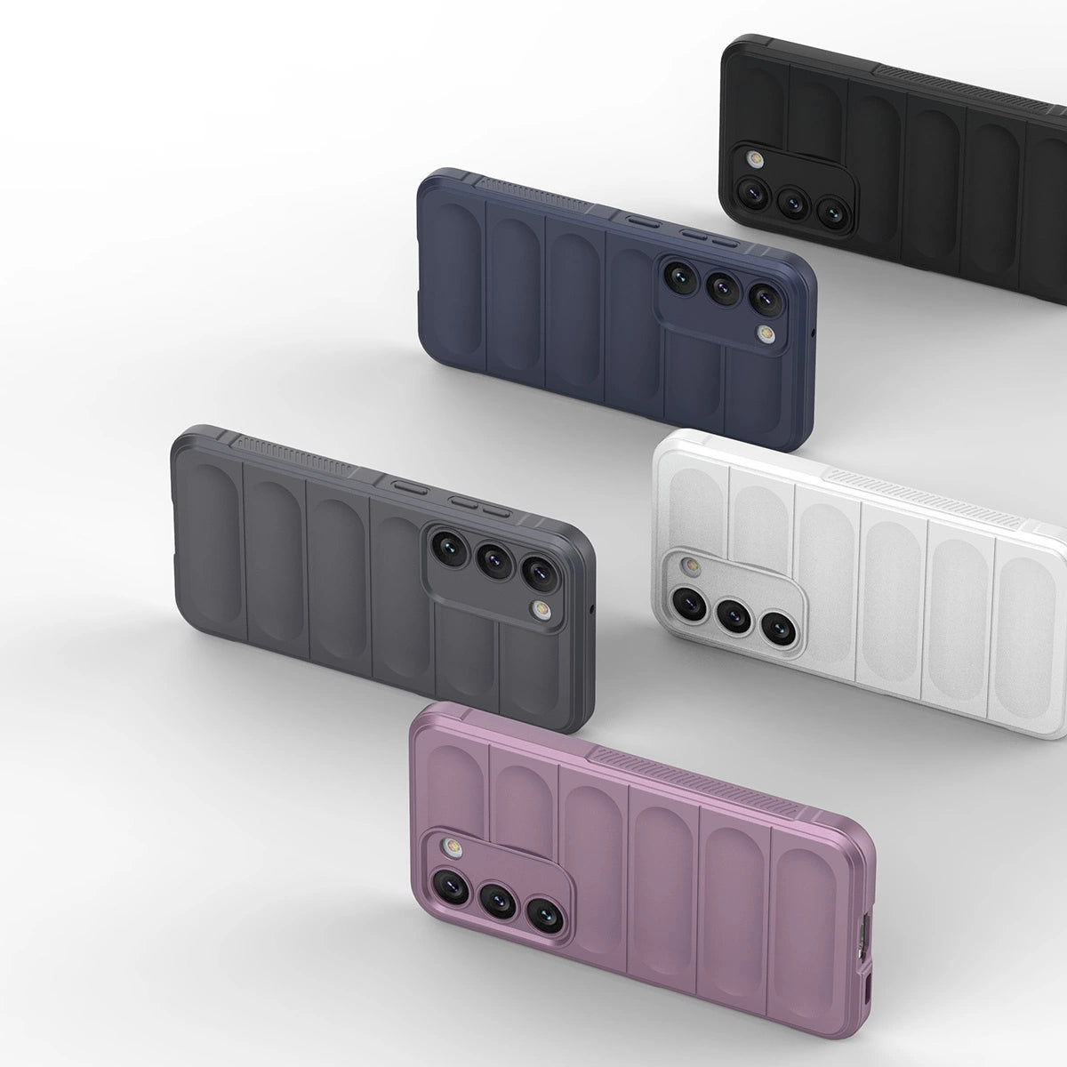 Magic Shield Case til Samsung Galaxy S23+ fleksible pansrede cover blå