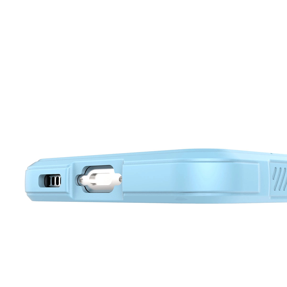 Magic Shield Case til Samsung Galaxy S23+ fleksibelt pansret cover lysblå