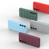 Magic Shield Case til Samsung Galaxy S23+ fleksibelt pansret cover lysblå