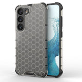 Honeycomb case til Samsung Galaxy S23 pansret hybrid cover sort