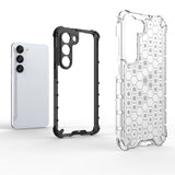 Honeycomb case til Samsung Galaxy S23 pansret hybrid cover sort