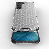 Honeycomb case til Samsung Galaxy S23 pansret hybrid cover sort