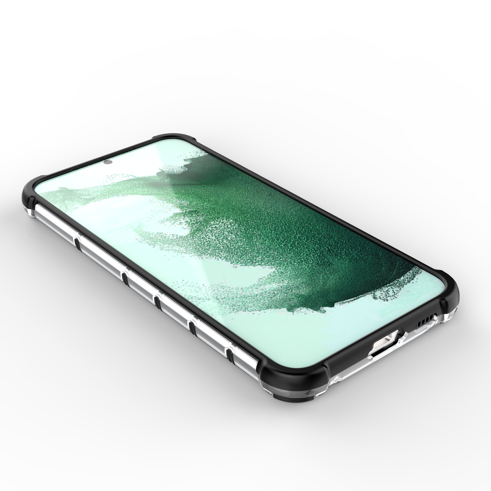 Honeycomb case til Samsung Galaxy S23+ pansret hybrid cover sort
