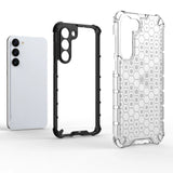 Honeycomb case til Samsung Galaxy S23+ pansret hybrid cover sort