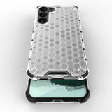 Honeycomb case til Samsung Galaxy S23+ pansret hybrid cover blå