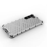 Honeycomb case til Samsung Galaxy S23+ pansret hybrid cover gennemsigtigt