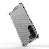 Honeycomb case til Samsung Galaxy S23+ pansret hybrid cover gennemsigtigt