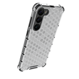Honeycomb case til Samsung Galaxy S23+ pansret hybrid cover gennemsigtigt