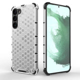 Honeycomb case til Samsung Galaxy S23+ pansret hybrid cover gennemsigtigt