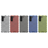 Honeycomb case til Samsung Galaxy S23+ pansret hybrid cover gennemsigtigt