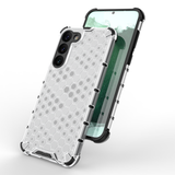 Honeycomb case til Samsung Galaxy S23+ pansret hybrid cover gennemsigtigt