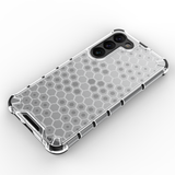 Honeycomb case til Samsung Galaxy S23+ pansret hybrid cover gennemsigtigt