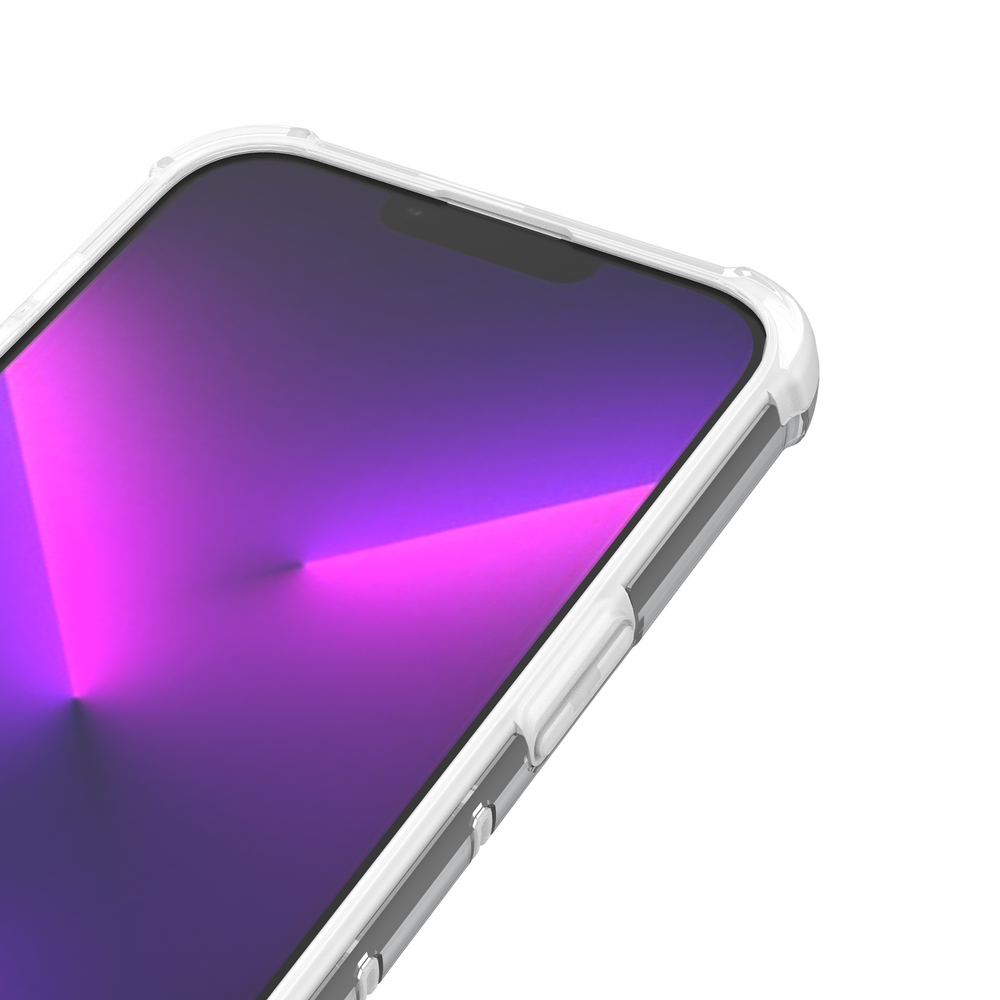 Ombre Protect Case for iPhone 13 Pro Max lyserød og blå pansret sag