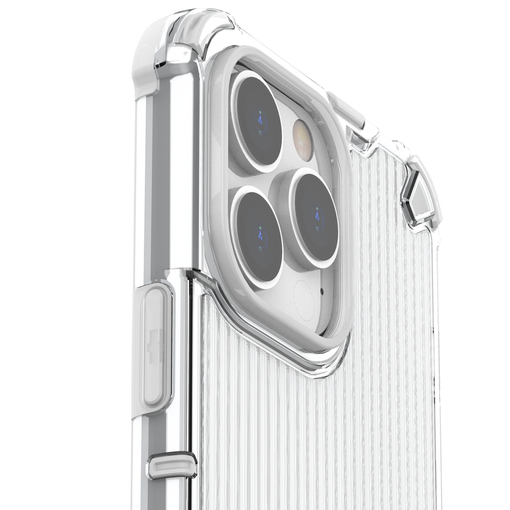 Ombre Protect Case for iPhone 13 Pro Max lyserød og blå pansret sag