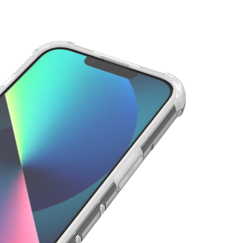 Ombre Protect Case for iPhone 14 lyserød og blå pansret sag