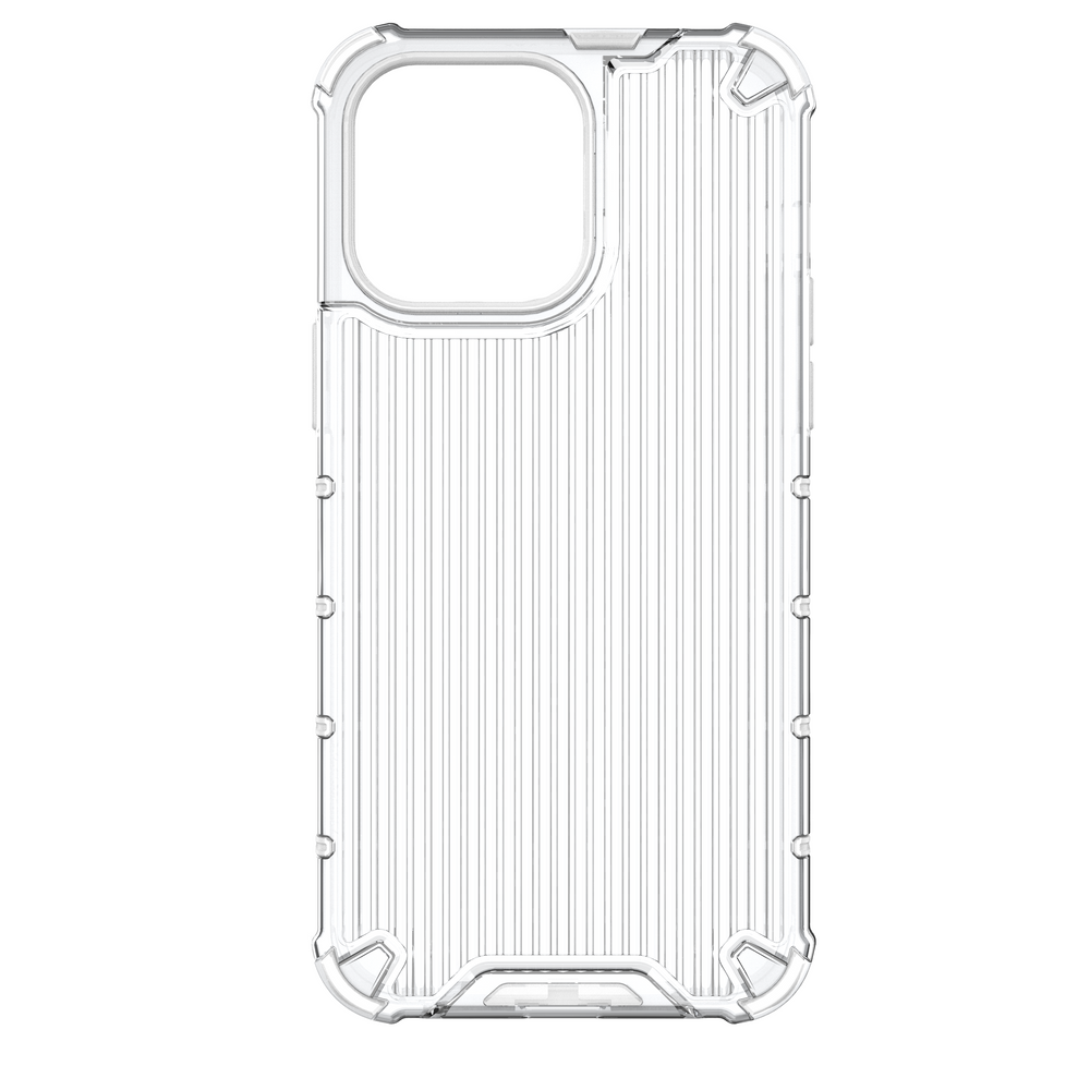 Ombre Protect Case til iPhone 14 Pro pansret cover lyserød og blå