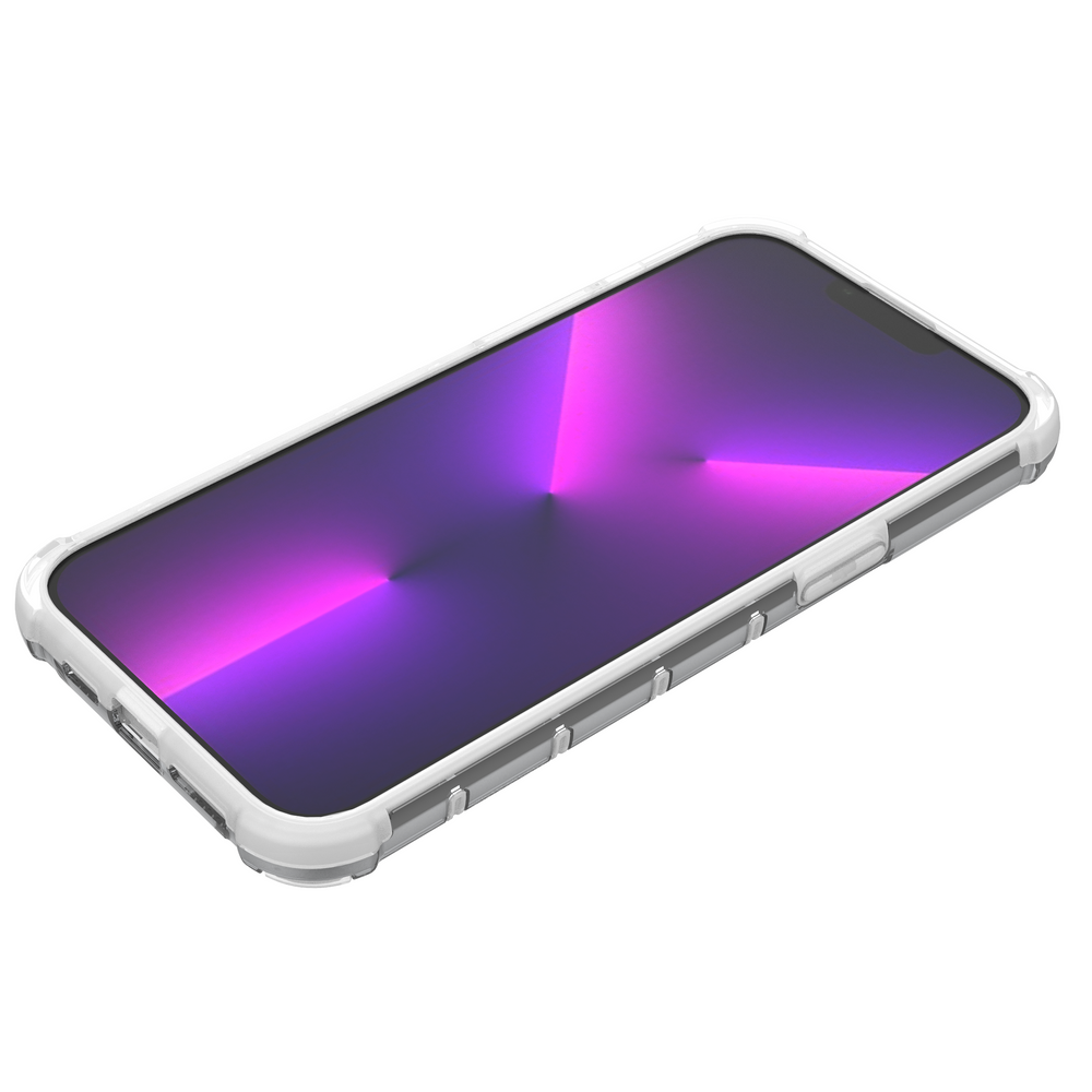Ombre Protect Case til iPhone 14 Pro pansret cover lyserød og blå