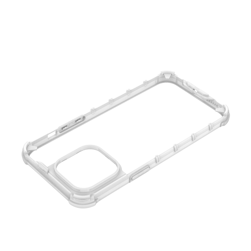 Ombre Protect Case til iPhone 14 Pro pansret cover lyserød og blå