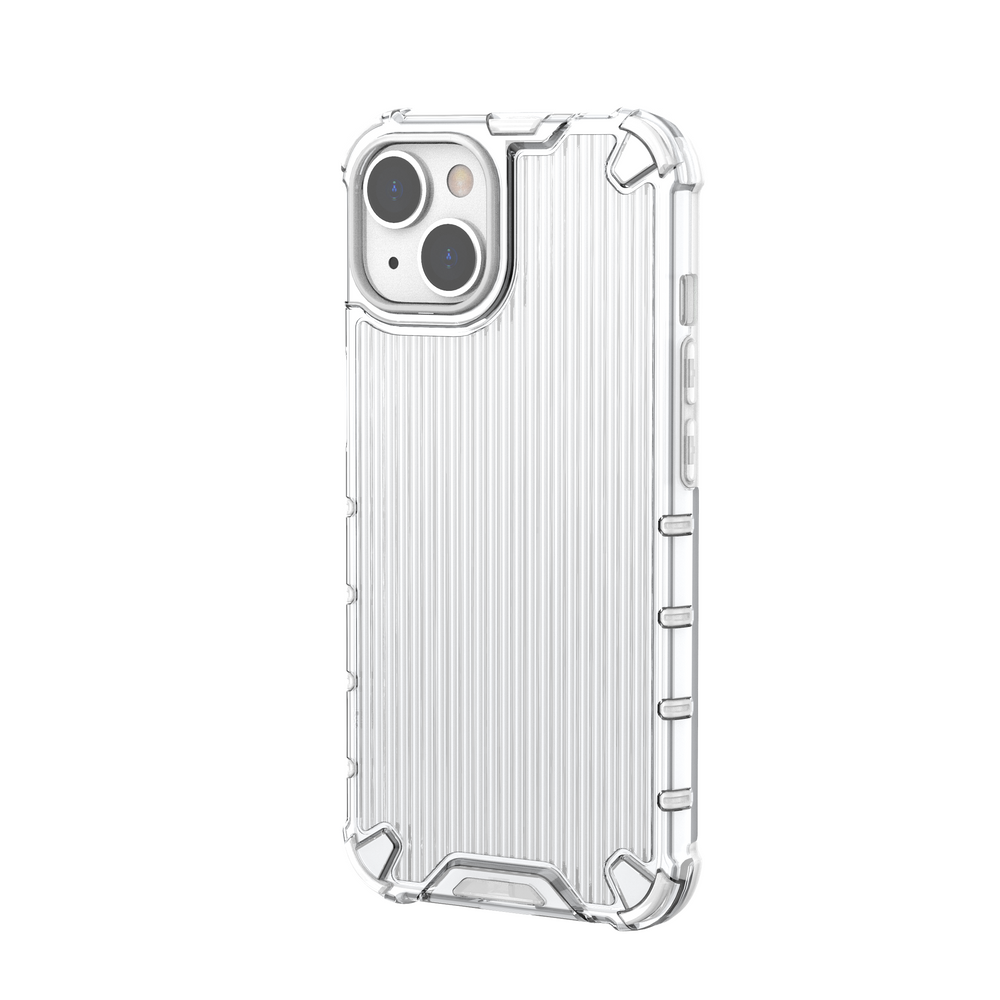 Ombre Protect Case til iPhone 14 Plus pansret cover lyserød og blå
