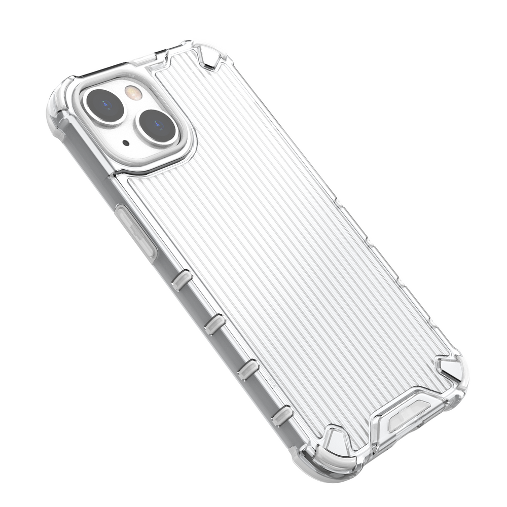 Ombre Protect Case til iPhone 14 Plus pansret cover lyserød og blå