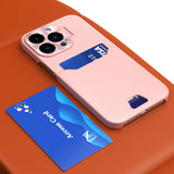 Læder Stand Case til Samsung Galaxy S23+ kort tegnebog cover med stativ pink