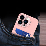 Læder Stand Case til Samsung Galaxy S23 Card Wallet Cover med Stand Pink