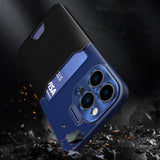 Læder Stand Case til Samsung Galaxy S23 cover kort tegnebog med stand blå