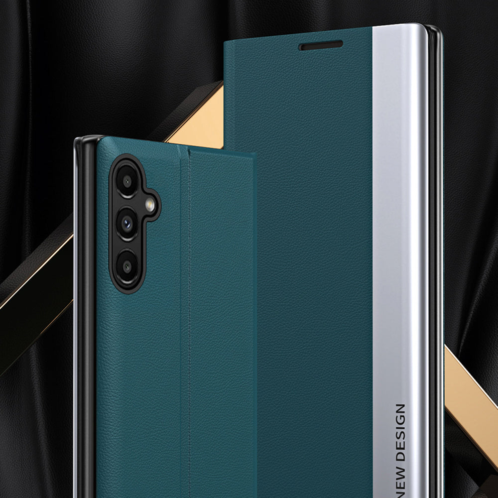 Sleep Case Pro-kasse til Samsung Galaxy S23+ med flip stand blå