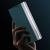 Sleep Case Pro-kasse til Samsung Galaxy S23+ med flip stand blå